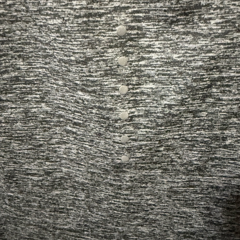 Nike Running DRI-FIT Women’s Athletic Long Sleeve Heathered Gray Shirt Size S - Picture 3 of 7